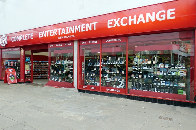 cex video game store