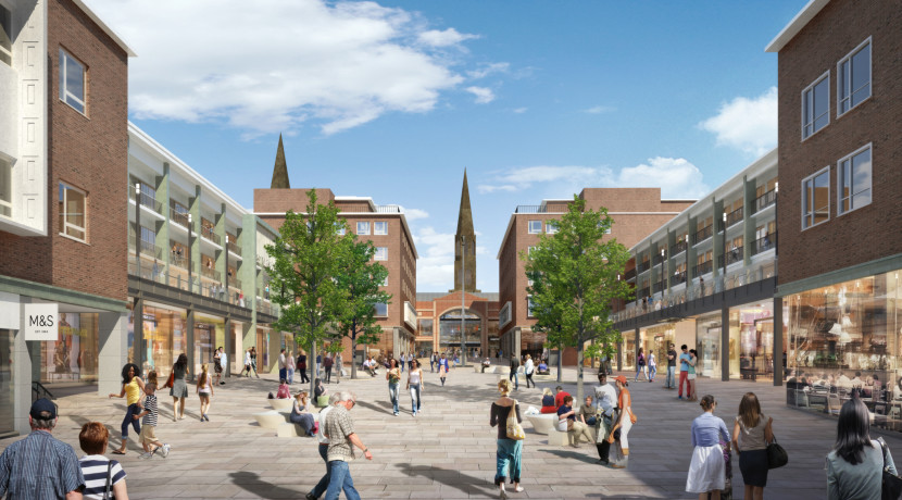 Upper Precinct redevelopment plans - Coventry City Centre
