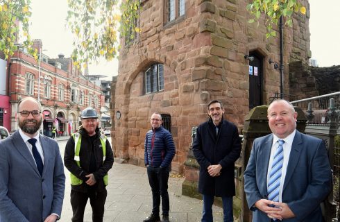 Work has begun to transform Coventry’s historic city gates