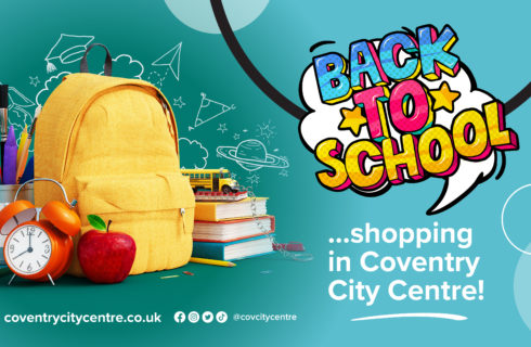 back to school in coventry city centre